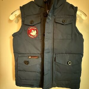 Canada Kids Blue Vest